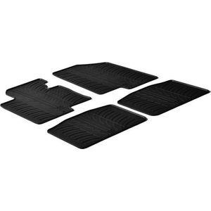 Gledring Rubbermatten passend voor Kia Optima 2012- incl.Facelift 2016- (T profiel 4-delig + montageclips)