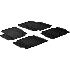Gledring - Rubbermatten - Voor Ford Mondeo 5 Deurs 2007-2011 - T Profiel 4-delig - Inclusief Montageclips