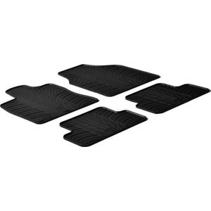 Gledring Rubbermatten Passend Voor Nissan Qashqai 2007-2013 (T Profiel 4-delig + Montageclips)