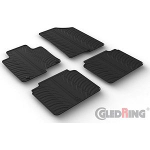 Gledring - GL 0623 - Rubbermatten - Voor Kia Optima SW/Sedan/PH - Set van 4