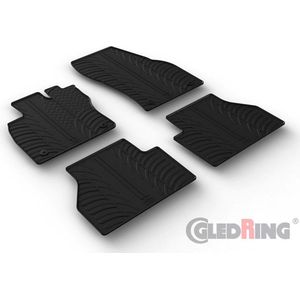 Gledring - GL 0657 - Rubbermatten - Voor Volkswagen Caddy 5 MPV - Set van 4