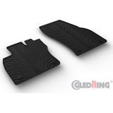 Gledring - GL 0658 - Rubbermatten - Voor Volkswagen Caddy V Box - Set van 2