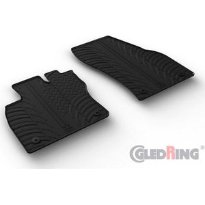 Gledring - GL 0658 - Rubbermatten - Voor Volkswagen Caddy V Box - Set van 2