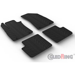 Rubbermatten Passend Voor Zs 2017- Excl. Ev (Automaat) (T Profiel 4-Delig) Mg Gledring Gl 0761