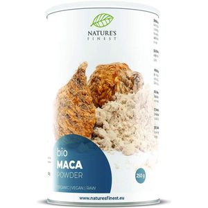 Nature's Finest - Maca Poeder Bio - 250g - Natuurlijke Superfood - Ondersteunt Energieniveau en Vitaliteit