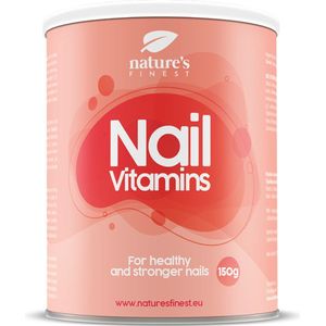 Nature's Finest Nail Vitamins - Gezonde en Sterke Nagels Ondersteunen - Biotine Collageen Vitamine C en Selenium - Voedingssupplement zonder Suiker