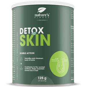 Nature's Finest Detox Skin - 2-in-1 schoonheidsdetox - Detoxdrank voor huid en lichaam - Biotine - Hyaluronzuur - Vitamine C - Voor een gezonde, stralende huid