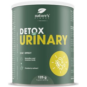 Nature's Finest Detox Urinary - 3-in-1 Detoxdrank voor Lichaamsreiniging en Gewichtsverlies - Ondersteunt Nierfunctie en Urineweggezondheid - Met Cranberry-, Chlorella-, Mariadistel- en Artisjokextract - Vegan