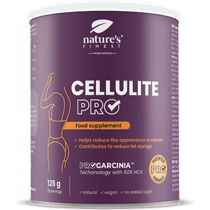 Nature's Finest Cellulite PRO - Anti-cellulite supplement voor vrouwen - Vermindert zichtbare cellulite - Ondersteunt gewichtsverlies - Verhoogt vetverbranding - Vermindert vetopslag - Vermindert hongergevoel