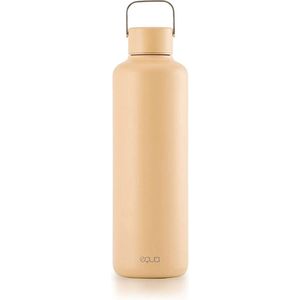 EQUA Timeless RVS Bottle - 600ml - Roestvrij Staal - Lekvrij - Siliconen Bottom