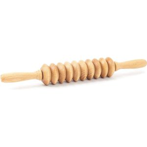 Massage Roller - Hout - 40 cm - Voor Huidverbetering