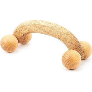 Houtmassagehulpmiddel - Natuurlijk Hout - Voor Rugpijn en Spierontspanning