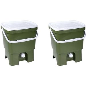 Bokashi Organico S2 Eco Afvalbak-Brain Groen