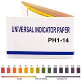 Kefirko - pH Teststrips - 80 Stuks - pH-Teststrookjes Met Kleurenschaal