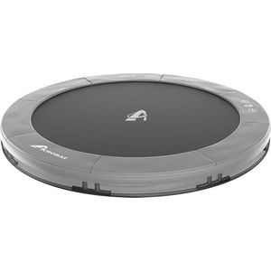 Trampoline AKROBAT ORBIT INGROUND 430 (14ft) Anthracite,inclusief veiligheidsnet