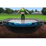 Akrobat Primus Premium Flat to the ground Trampoline 305x183