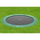 Akrobat Trampoline Orbit Flat To The Ground - 305 cm - Groen