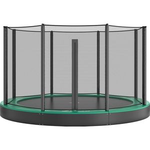 Trampoline AKROBAT ORBIT FLAT 305 (10ft) Green