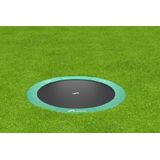 Akrobat Orbit Flat To The Ground Trampoline - 430 cm - Groen