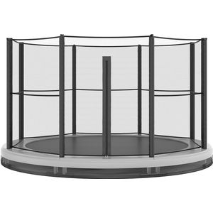 Akrobat Orbit Inground Trampoline 244 cm - Antraciet