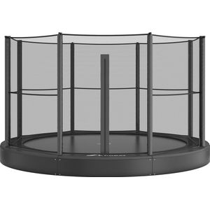 Trampoline AKROBAT PRIMUS FLAT 365 (12ft) Antraciet