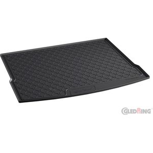Gledring - Rubbasol - Kofferbakmat - Voor Volkswagen Tiguan II 2016- - Rubber - Hoge Laadvloer