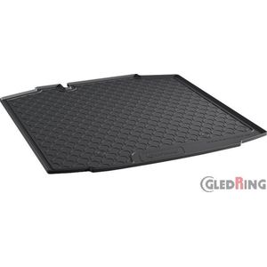 Gledring Rubbasol (Rubber) Kofferbakmat passend voor Seat Toledo & Skoda Rapid Sedan 2012- (Lage laadvloer)