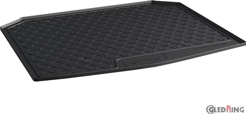 Gledring - Rubbasol - Kofferbakmat - Skoda Karoq 2WD/4WD - 7/2017- Lage variabele laadvloer