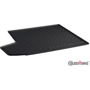 Gledring Rubbasol (Rubber) Kofferbakmat passend voor Skoda Octavia 5E Kombi 2013- & 2017- (Hoge variabele laadvloer)