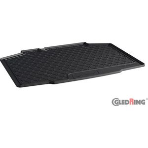 Gledring - Rubbasol - Kofferbakmat - Rubber - Passend voor Skoda Kamiq 9/2019- - Lage Laadvloer