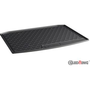 Kofferbakmat Passend Voor Skoda Karoq 4wd 7/2017- (Lage Laadvloer) Skoda Gledring Gl 1516