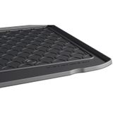 Rubber kofferbakmat | Renault | Captur 19- 5d suv. | hoge variabele laadvloer | zwart | Gledring