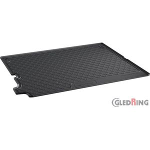 Gledring Rubbasol (Rubber) Kofferbakmat passend voor Peugeot 5008 (5 & 7 Personen) 2017-