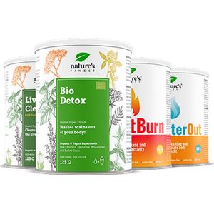 Belly Burner - OK! FatBurn + OK!Waterout + Liver + Detox - Behandeling om te ontgiften en overtollig gewicht te verliezen