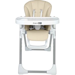 Freeon Kinderstoel Vito - Inklapbare Eetstoel Voor Kinderen - Oatmeal Beige