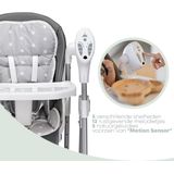 Freeon Kinderstoel & Babyswing in 1 - Oli - Eetstoel voor kinderen - Donkergrijs