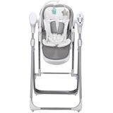 Freeon Kinderstoel & Babyswing in 1 - Oli - Eetstoel voor kinderen - Lichtgrijs