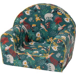 Bubaba by FreeON Kinderfauteuil - Peuterstoeltje - Kinderzetel - Jungle Groen