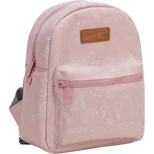 FreeON Kinderrugzak - Schooltas - Gymtas - Mini Rugtas kind 3 t/m 6 jaar - Animals - Roze