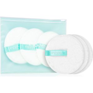 Eggo Magic Pads wasbare make-up-removerpads turquoise 3 st
