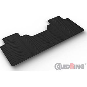 Gledring - Rubbermatten - Achterzijde - Passend Voor Ford F-150 & F-250 Super Crew 2015-2022