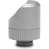 EK Water Blocks EK-Quantum Koppel Winkel 45 Grad G1/4 Zoll AG auf G1/4 inch IG - drehbar, Satijn Tita