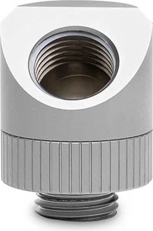 EK Water Blocks EK-Quantum Koppel Winkel 45 Grad G1/4 Zoll AG auf G1/4 inch IG - drehbar, Satijn Tita