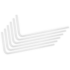 EK Waterblokken EK-Loop Harde Buis 12/10mm Acryl, gebogen 90 Grad - 80cm, 6 Stück