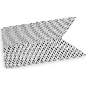 EK-Quantum Vector FE RTX 3080 - Backplate - Zilver - Geanodiseerd Aluminium