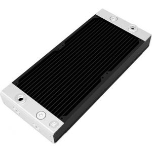EKWB - EK-Quantum Surface P280M X-Flow - Radiator - Zwart - 8 G1/4" Poorten, 44 mm Dikte, 16 Koperen Buizen