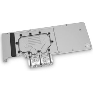 Gemaakt van Aluminium - Backplate - Verchroomd - Acrylglas - Voor RTX 3080/3090