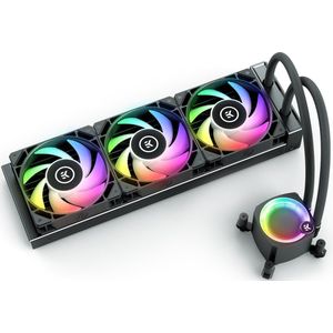 EKWB - EK-Nucleus AIO CR360 Lux D-RGB - Waterkoeling - Zwart - 360 mm Radiator