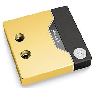 EKWB EK-Quantum Velocity² D-RGB, 1700 - nikkel + goud, CPU waterkoelers, Zwart