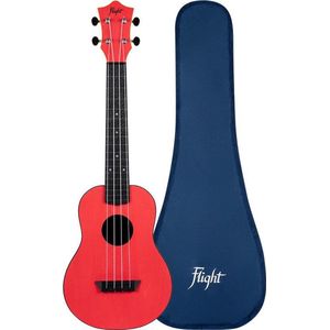 Flight ALMTUC35RD TUC35 Travel Concert Ukulele - Rood